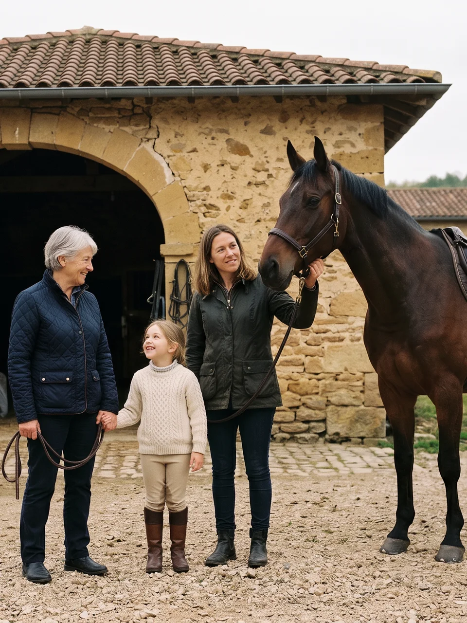 L'équipe, Les Écuries de Montcarra, centre équestre à Montcarra