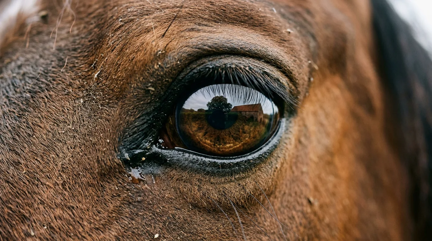 Un regard de cheval, Les Écuries de Montcarra, Montcarra